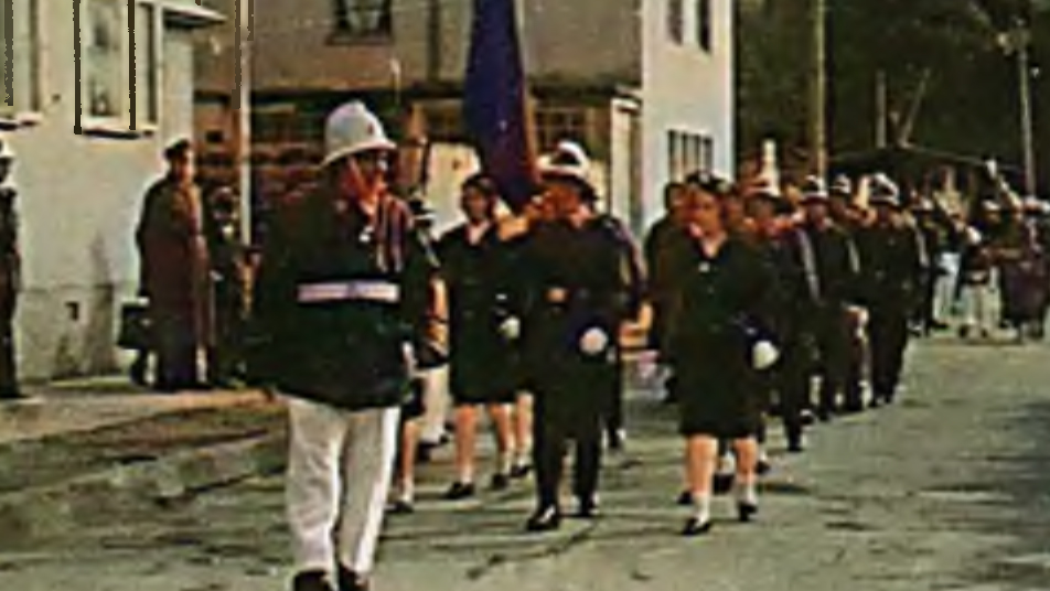 Las primeras Bomberas de Chile